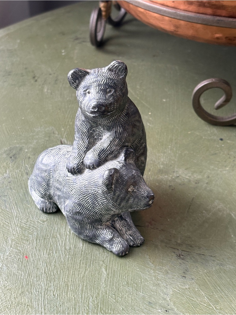 Soapstone Bear Figurine